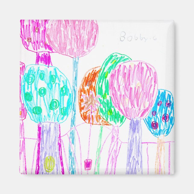 Aimant Forêt enchantée (Devant)