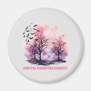 Aimant Forêt hôtelière Pastel