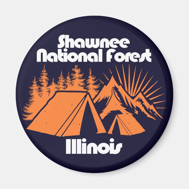 Aimant Forêt nationale de Shawnee (Devant)