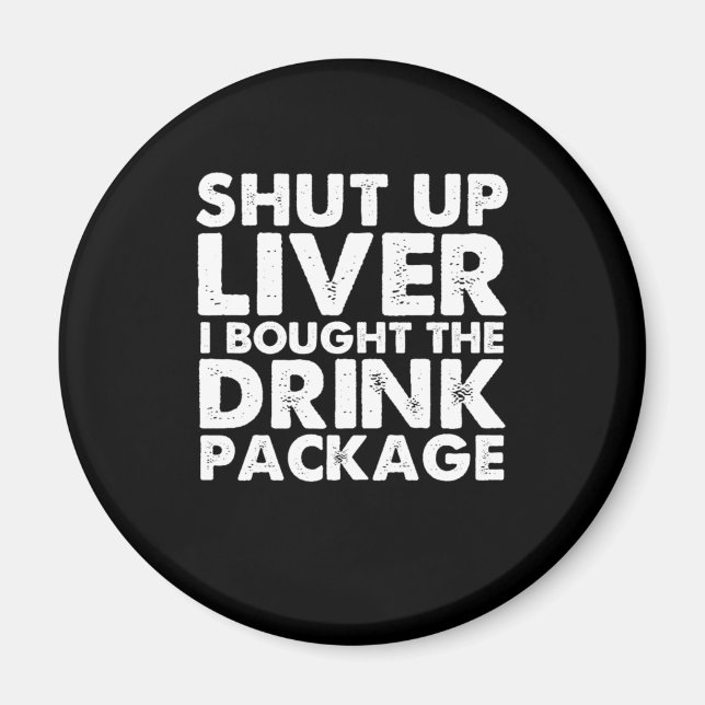 Aimant Forfait Cruise Drink Cruise Ship Cruise Vacances (Devant)