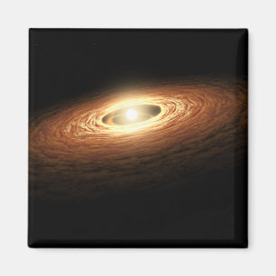 Aimant Formation de cristal de silicate