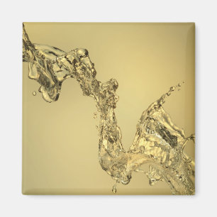 Aimant Forme Abstraite formée par l'eau de répartition