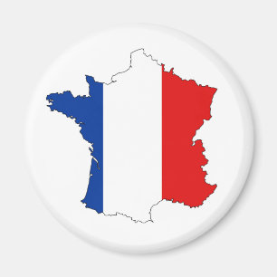 Aimant forme d'étiquette de drapeau de carte de pays de