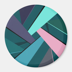 Aimant Forme géométrique Abstraite 6