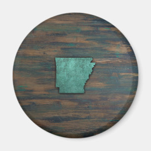 Aimant Forme Turquoise rustique Arkansas