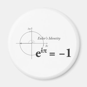 Aimant Formule de maths de l'identité d'Euler