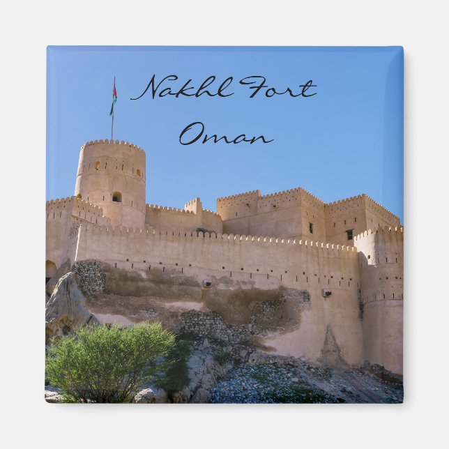 Aimant Fort de Nakhl, Oman (Devant)