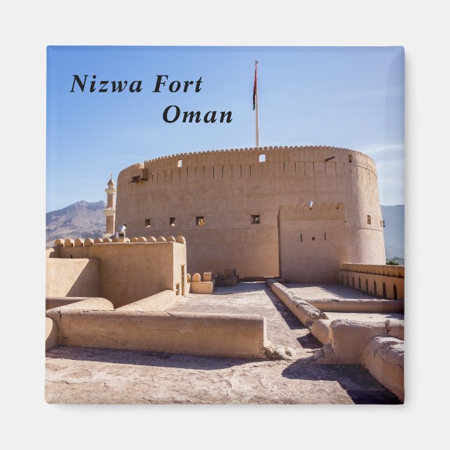 Aimant Fort de Nizwa à Nizwa, Oman (Devant)