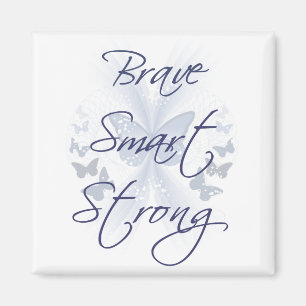 Aimant Fort futé courageux