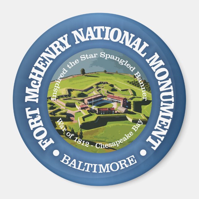 Aimant Fort McHenry (NM) (Devant)