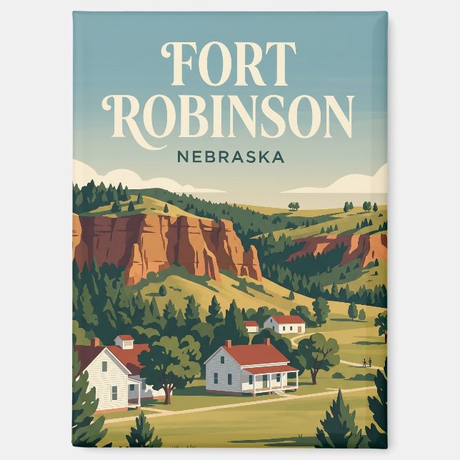 Aimant Fort Robinson State Park États-Unis (Recto)
