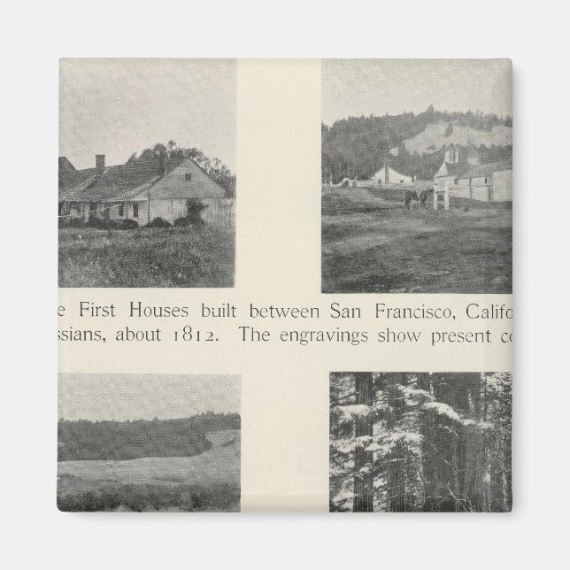 Aimant Fort Ross, Californie (Devant)