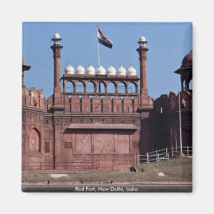 Aimant Fort rouge, New Delhi, Inde