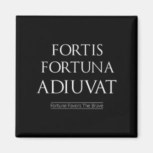 Aimant Fortis Fortuna Adiuvat Fortune Privilégie Les Cour