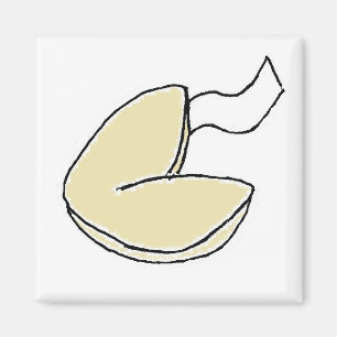 Aimant Fortune Cookie Lucky Chinese Food Cartoon