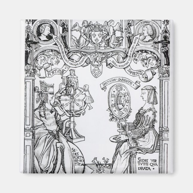 Aimant Fortune et sagesse (Devant)