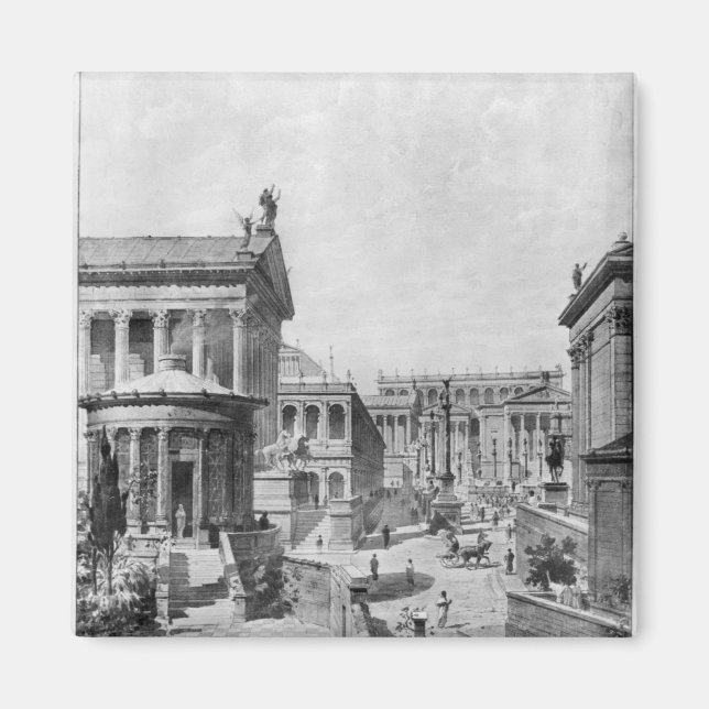 Aimant Forum romain de l'Antiquité, 1914 (Devant)