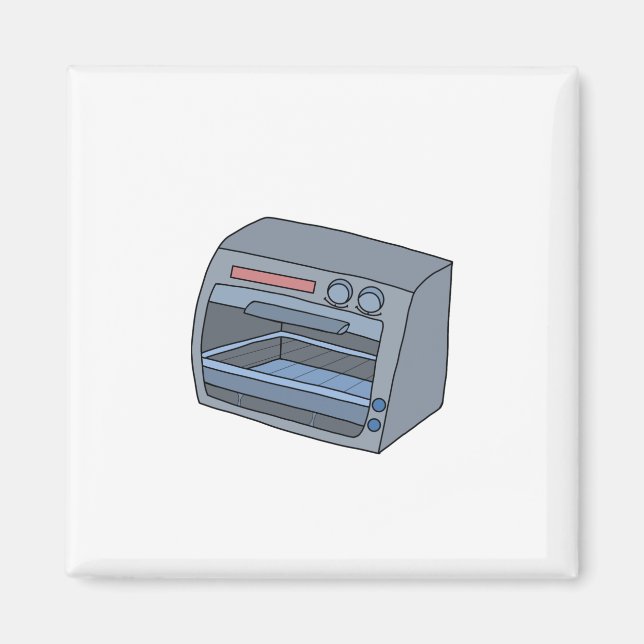 Aimant Four à grille (Devant)