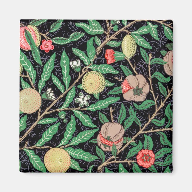 Aimant Four Fruit, William Morris (Devant)