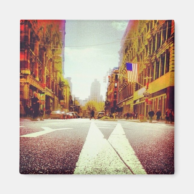 Aimant fourche dans la route (Devant)