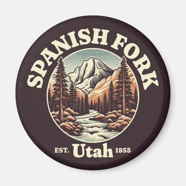 Aimant Fourche espagnole, Utah (Devant)