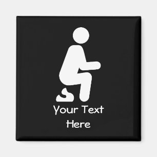 Aimant Foutaise de Personnaliser POOP Funny