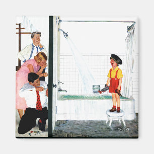 Aimant Foverflowing tub