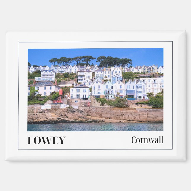 Aimant Fowey, Cornwall, Angleterre (Recto)