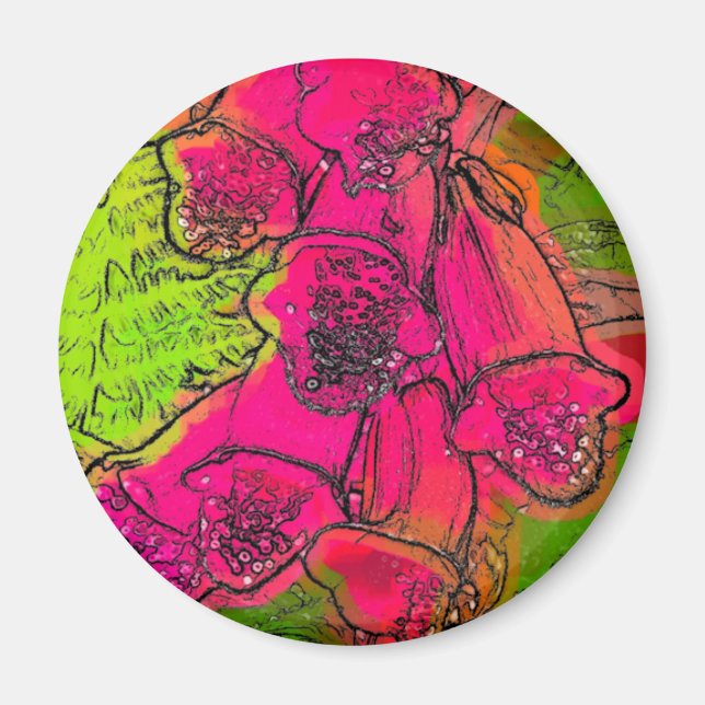 AIMANT FOXGLOVES (Devant)