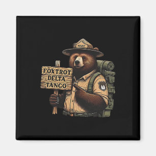 Aimant Foxtrots Delta Tangos résiste à la forêt nationale