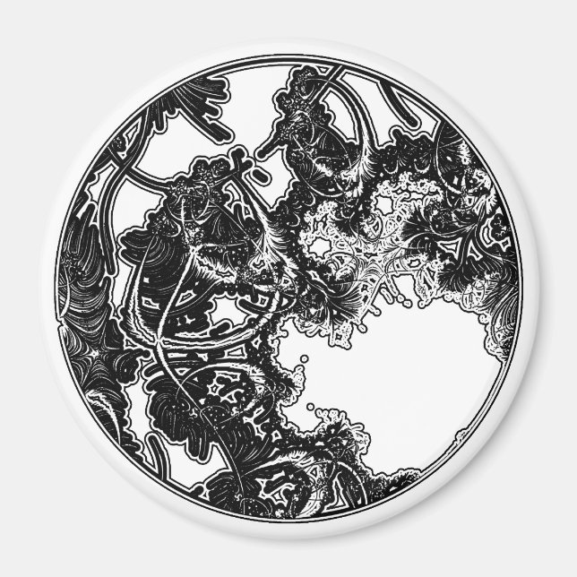 Aimant Fractal 1 ver. 2 (Devant)