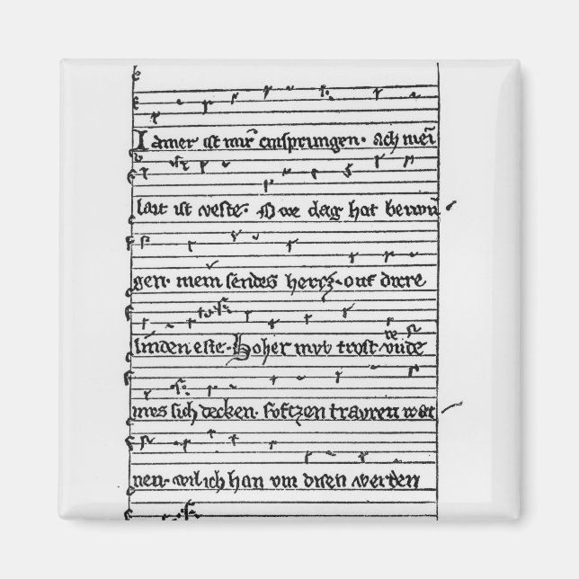 Aimant Fragment d'un poème (Devant)