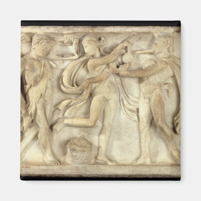 Aimant Fragment d'un sarcophage (Devant)