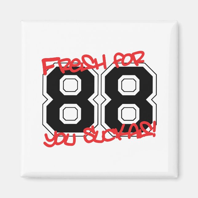 Aimant Frais pour '88 (Devant)