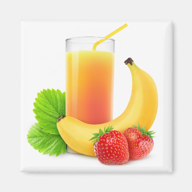 Aimant Fraise à la banane (Devant)