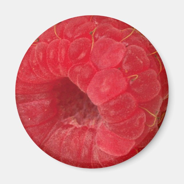 Aimant framboise (Devant)