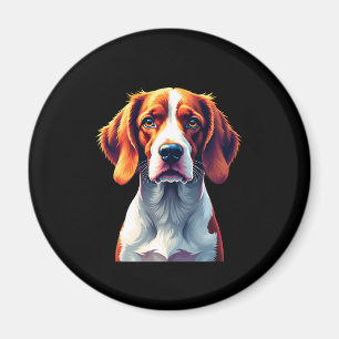 Aimant Français Bretagne Espagnol Maman Papa Papa Chien V