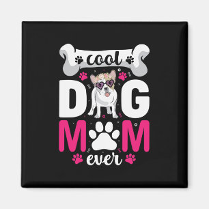 Aimant Français Bulldog Floral Sungles Plus Gros Moms