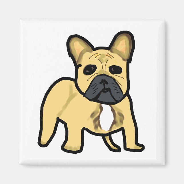 Aimant Français Bulldog Frenchie (Devant)