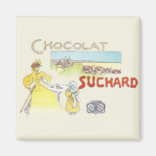 Aimant Français Chocolat Victorian Candy Sucre