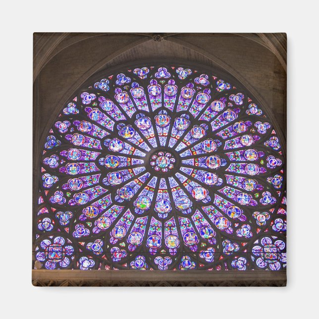 Aimant France, Paris. Détail intérieur d'un vitrail (Devant)
