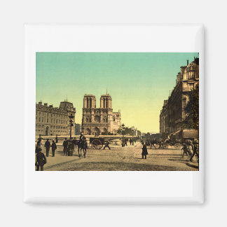 Aimant France vintage, Cathédrale Notre-Dame, Paris