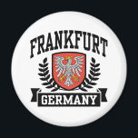Aimant Francfort<br><div class="desc">T-shirts et cadeaux Frankfurt Allemagne</div>
