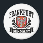 Aimant Francfort<br><div class="desc">T-shirts et cadeaux Frankfurt Allemagne</div>