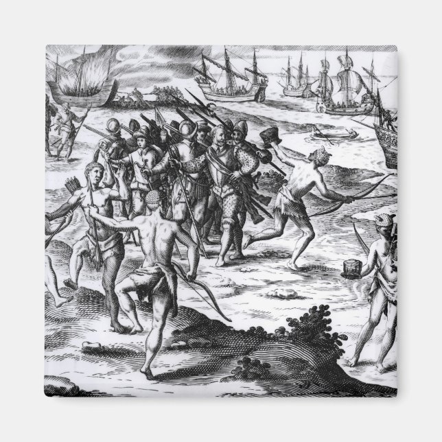 Aimant Francis Drake dans le Nouveau Monde (Devant)