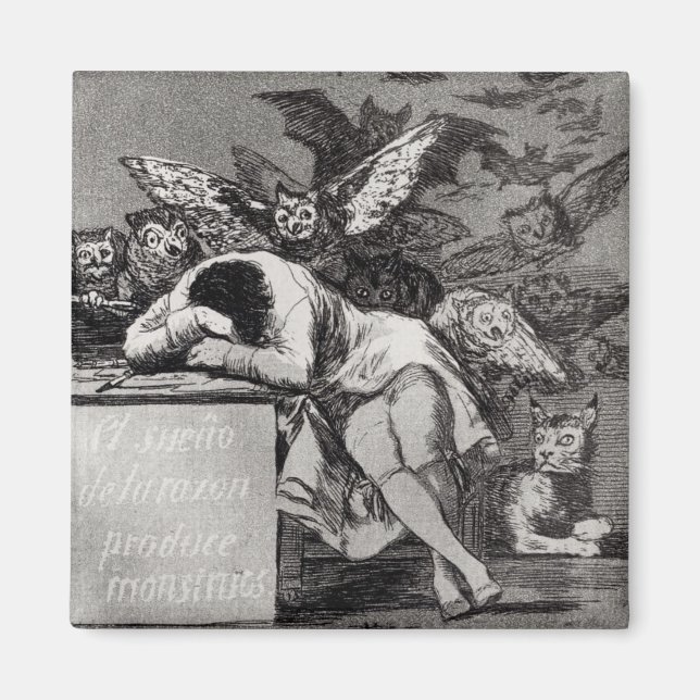 Aimant Francisco Jose de Goya y Lucientes | Le sommeil de (Devant)