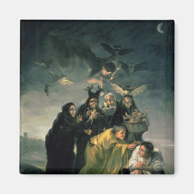 Aimant Francisco Jose de Goya y Lucientes | Les sorcières (Devant)