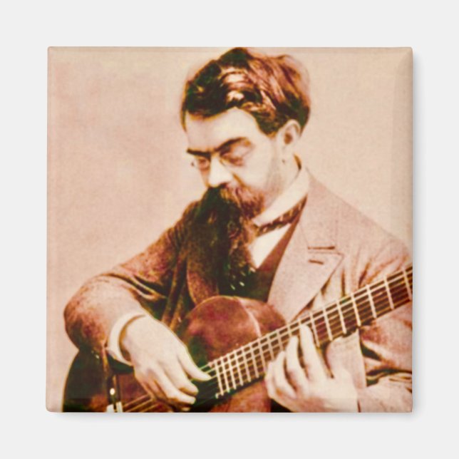 Aimant Francisco Tárrega (Devant)