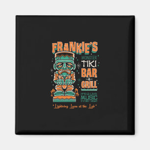 Aimant Frankenstein Effrayant Mignon Tiki Salon Vacances