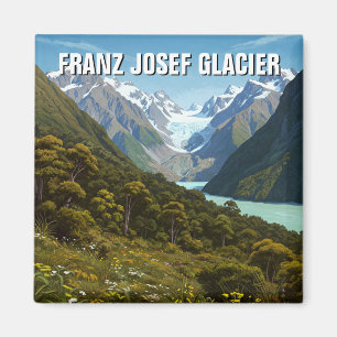 Aimant Franz Josef Glacier Nouvelle-Zélande Voyage